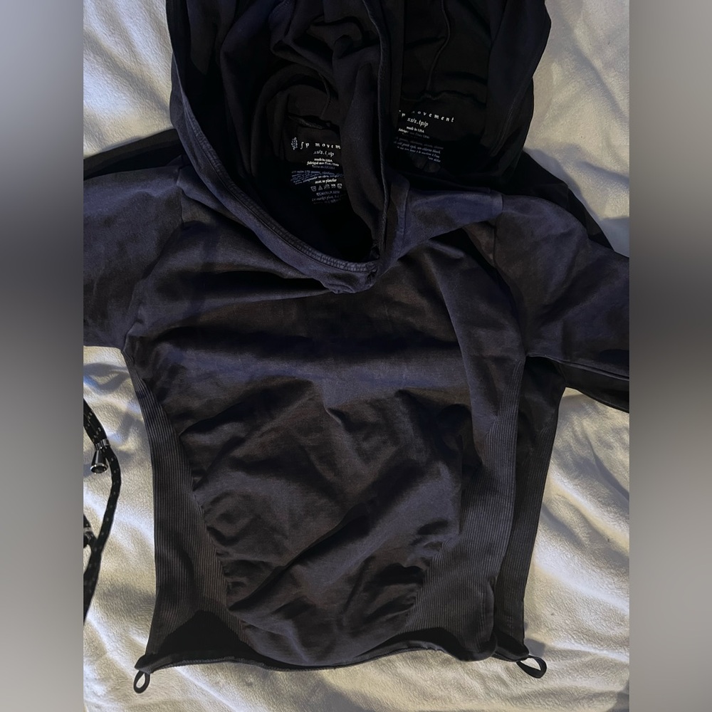 🌺Free people NWOT good karma l/s hoodie - Picture 10 of 12